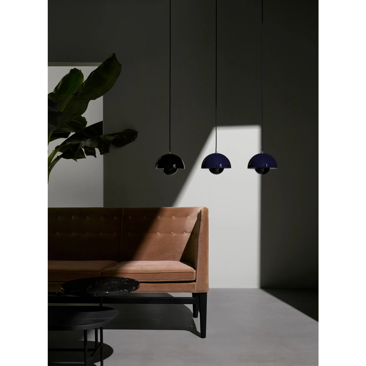 Flowerpot VP1 Pendant Matte Light Grey - &Tradition - Buy online